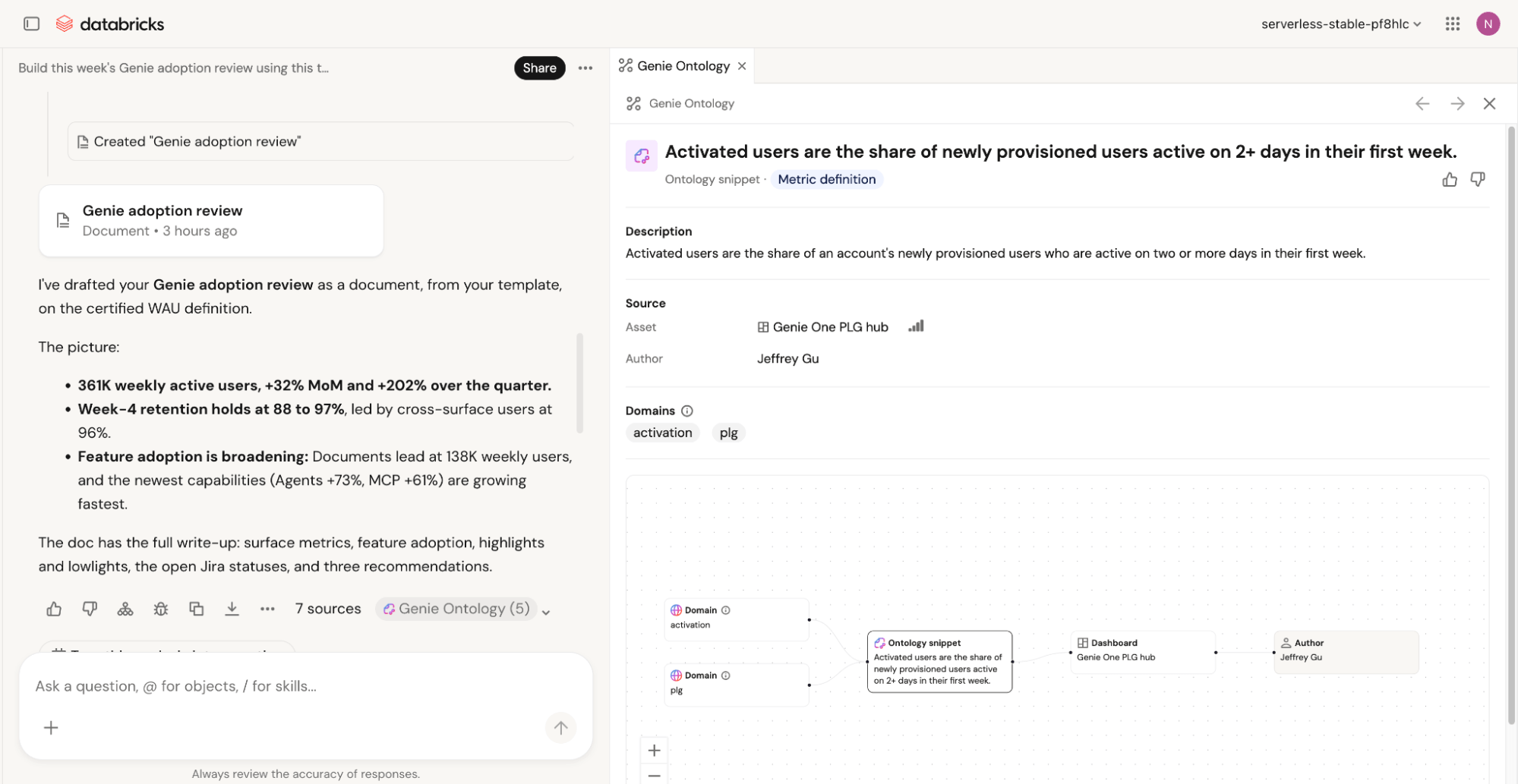 Expanding a Genie Ontology snippet