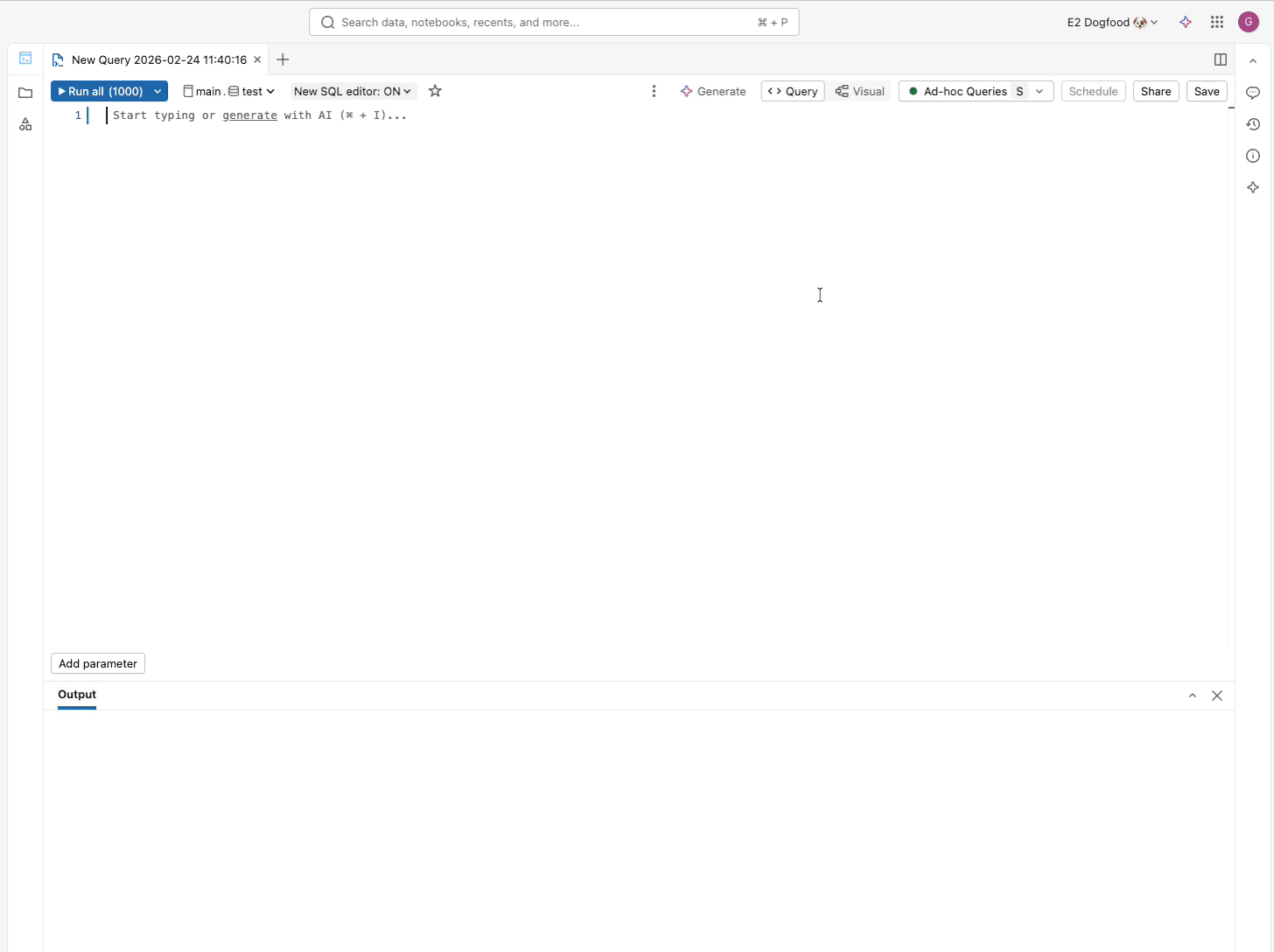 user level default warehouse