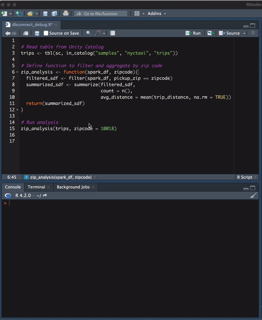 Databricks Connect for R Developers | Databricks Blog