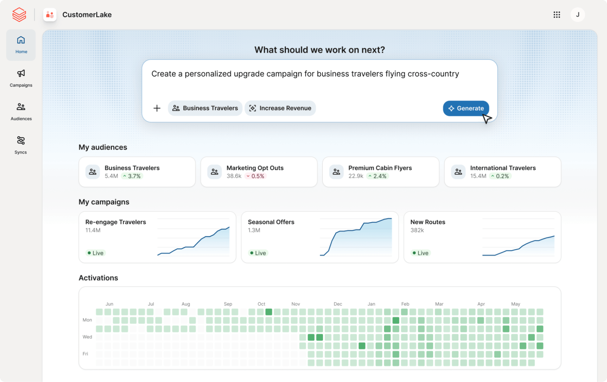 CustomerLake announcement visual