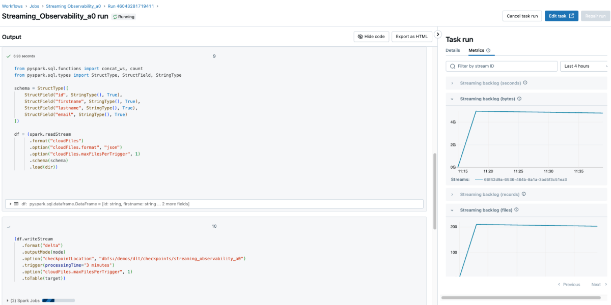Workflows and Delta Live Tables