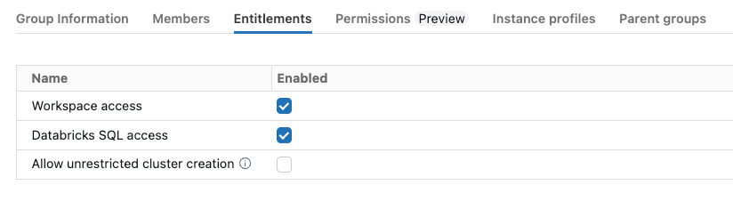 Acesso ao Databricks SQL