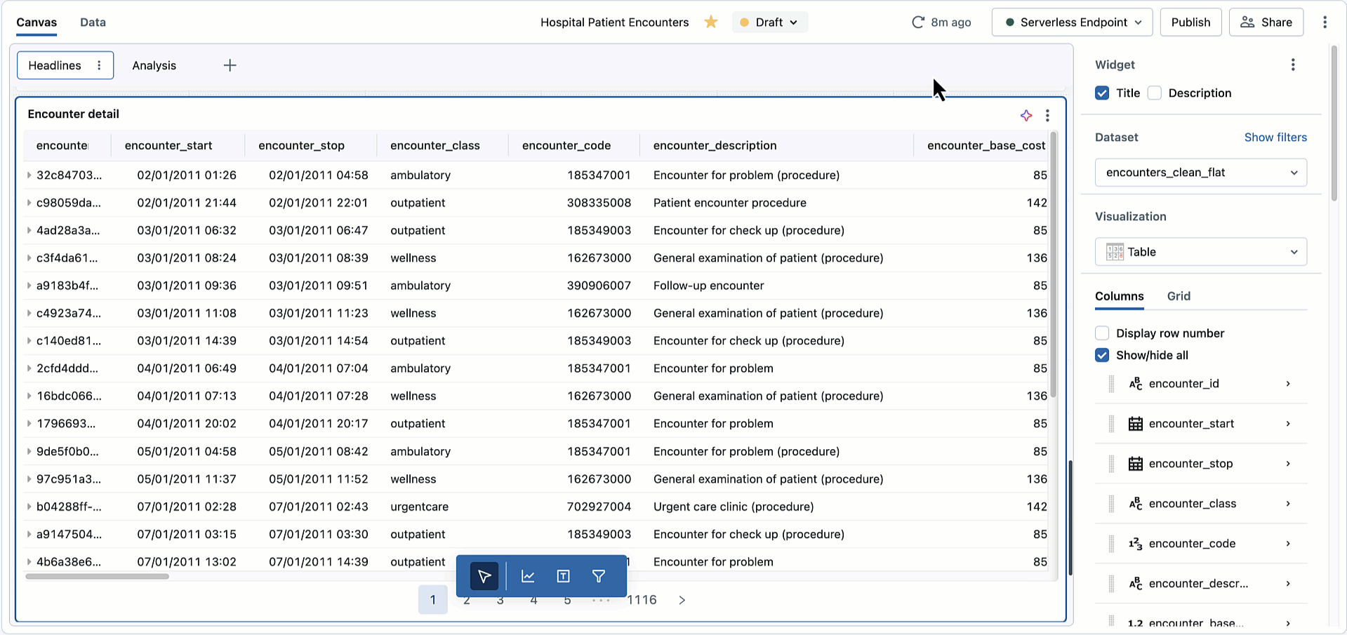 Congelar colunas da tabela