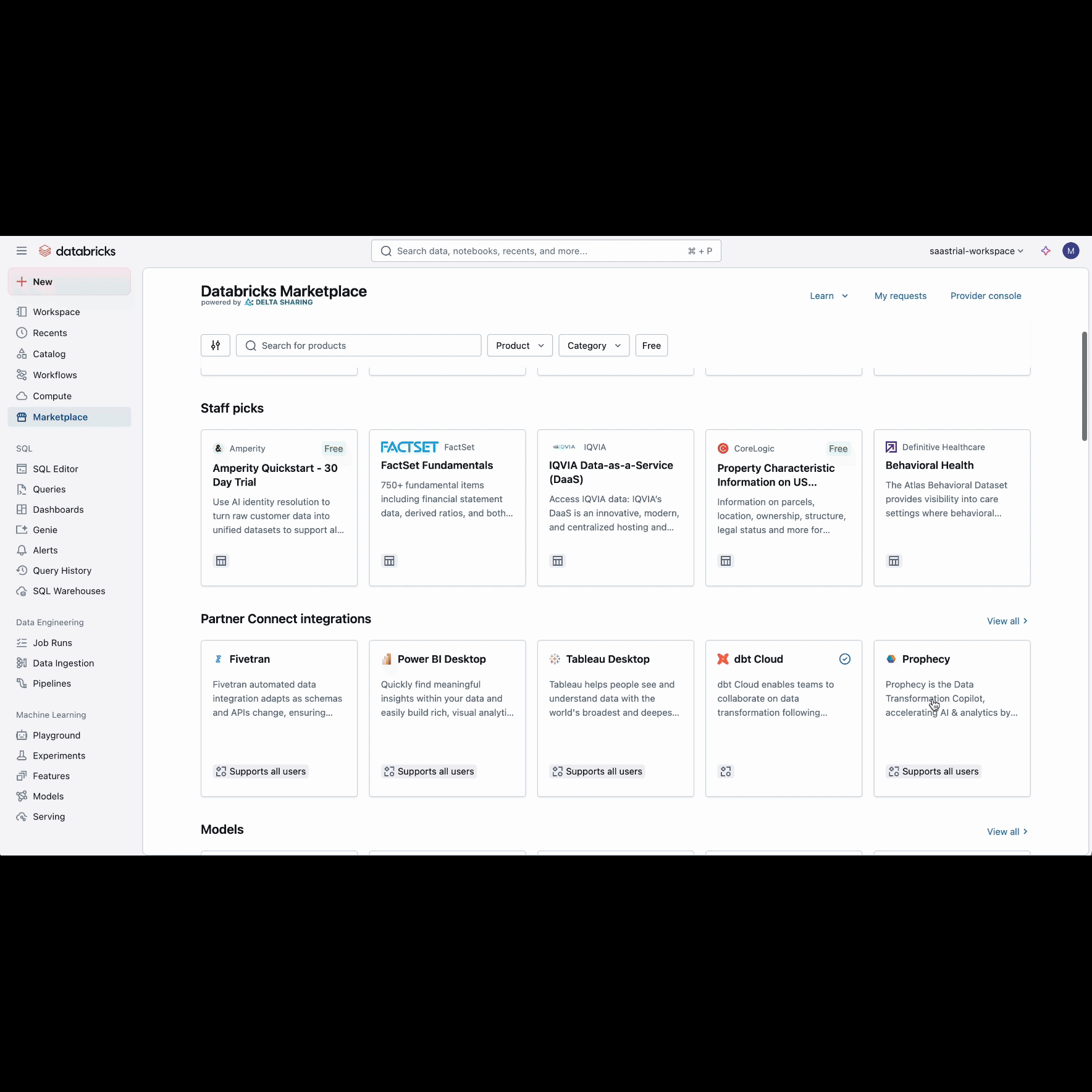 Databricks Partner Connect