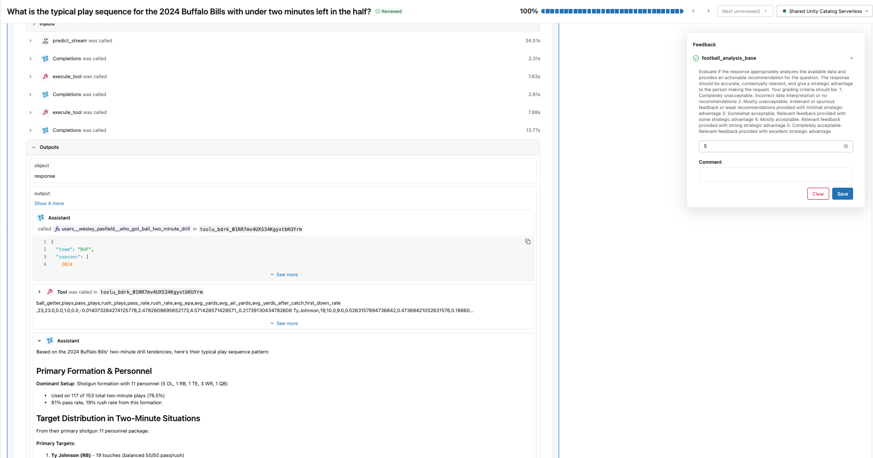 Capture expert feedback