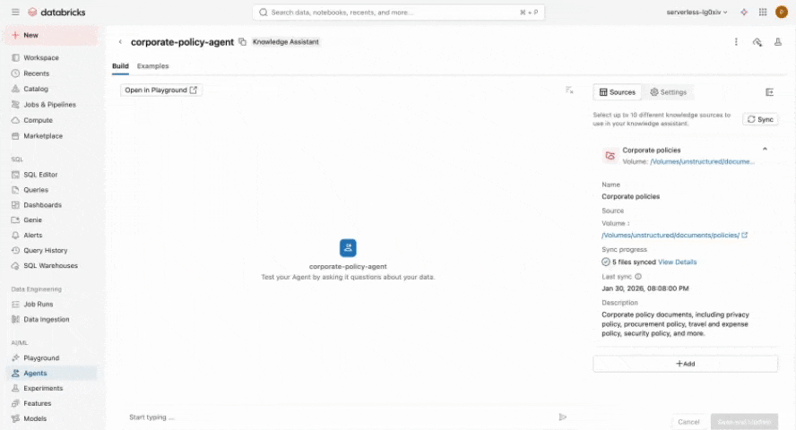 Knowledge Assistant UI