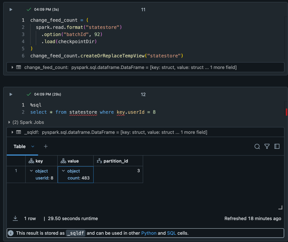 statestore Spark data source format
