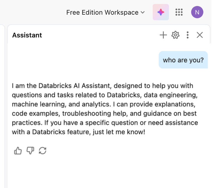 Databricks Assistant