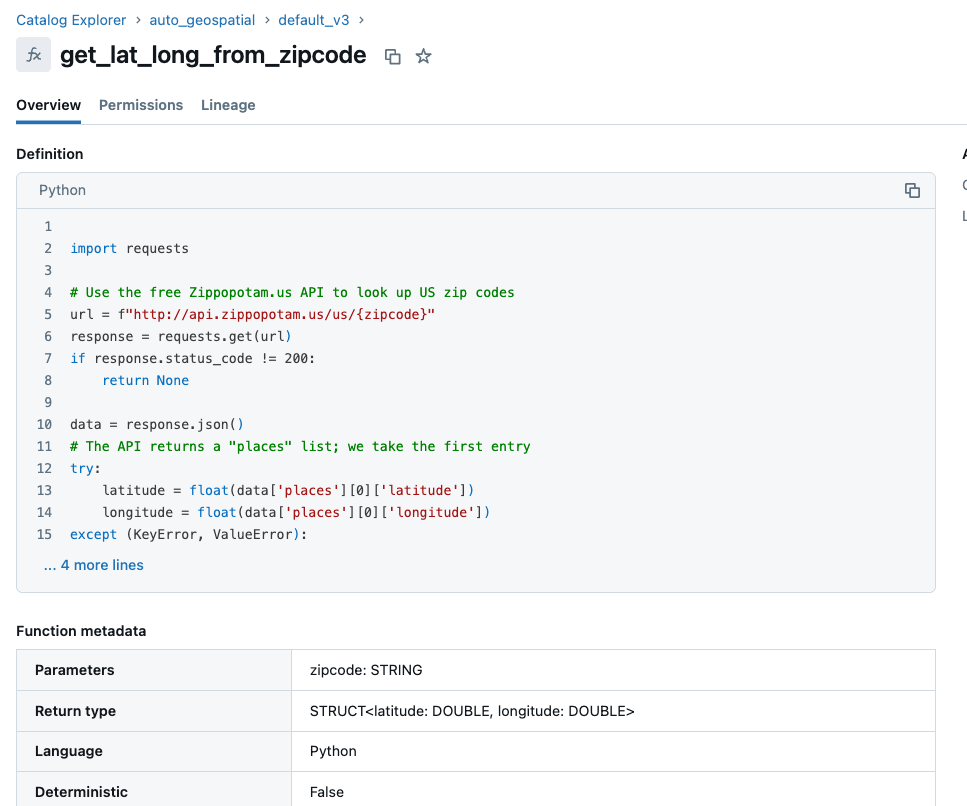 Govern Custom Logic with Unity Catalog UDFs