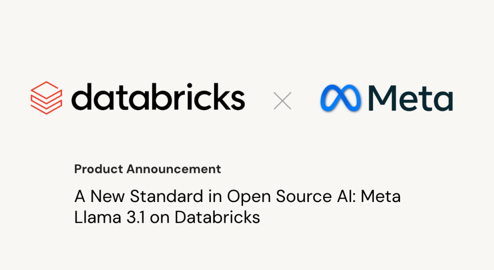 Meta Bricks A New Standard in Open Source AI: Meta Llama 3.1 on Databricks ...