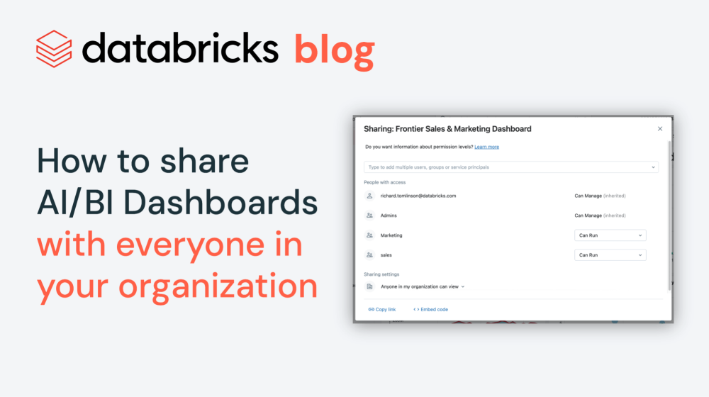 How to share AI/BI Dashboards with everyone in your organization ...