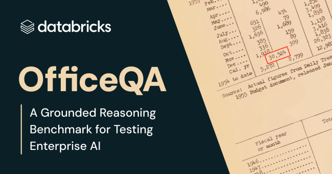 OfficeQA: A grounded reasoning benchmark for testing enterprise AI