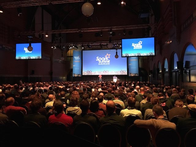 spark summit eu keynote photo