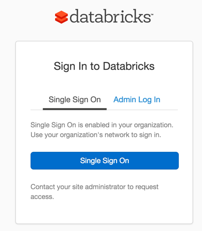 SAML 2.0 in Databricks