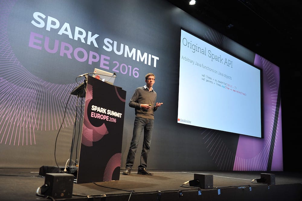 Matei Zaharia's keynote at Spark Summit Europe 2016