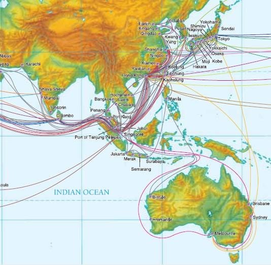 CAPP maritime routes plan