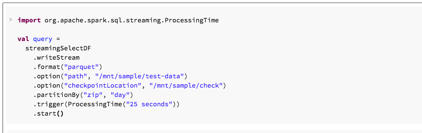 Partitioning a stream of data