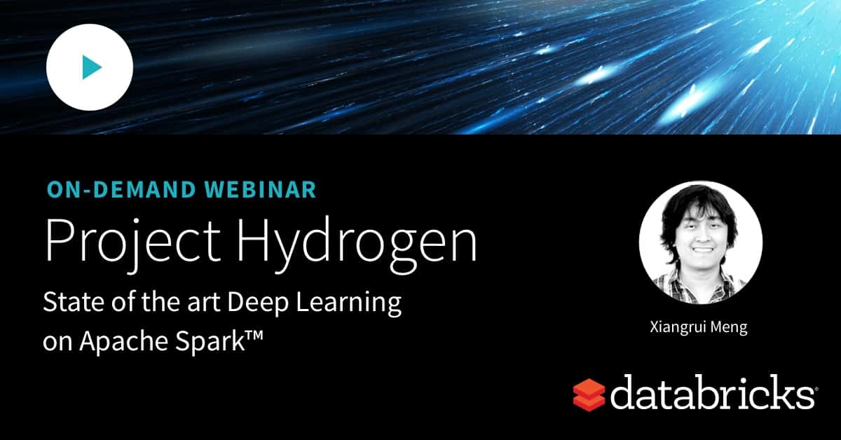 Project Hydrogen: State Of The Art Deep Learning On Apache Spark™