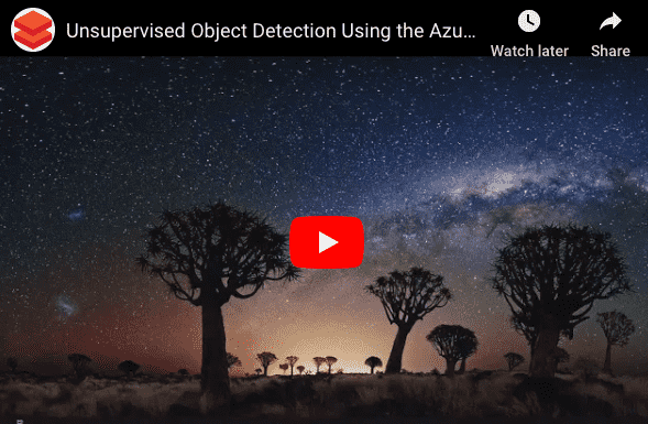 Unsupervised Object Detection Using the Azure Cognitive Services on Spark