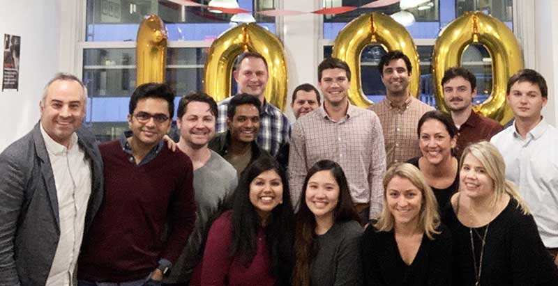 Databricks’ 1,000 Employee milestone celebration in the NYC office