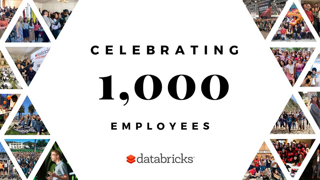 Databricks celebrates its 2019 growth and reaching the 1,000 employee milestone