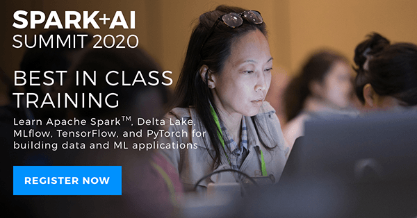 Spark + AI 2020 Best in Class training