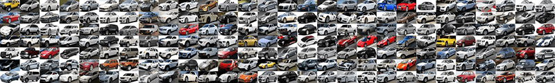 Stanford Cars Dataset used in CNN image classification demonstration.