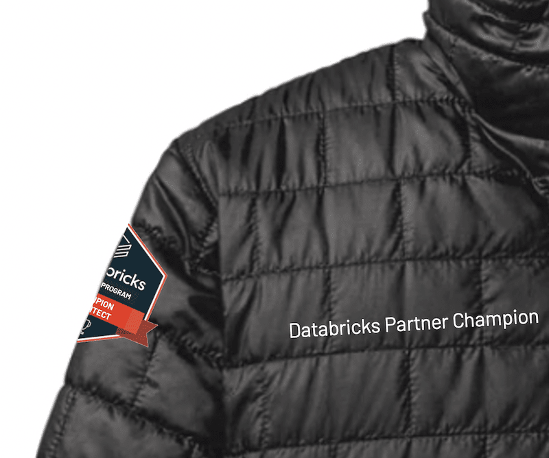 Databricks Partner Champion jacket