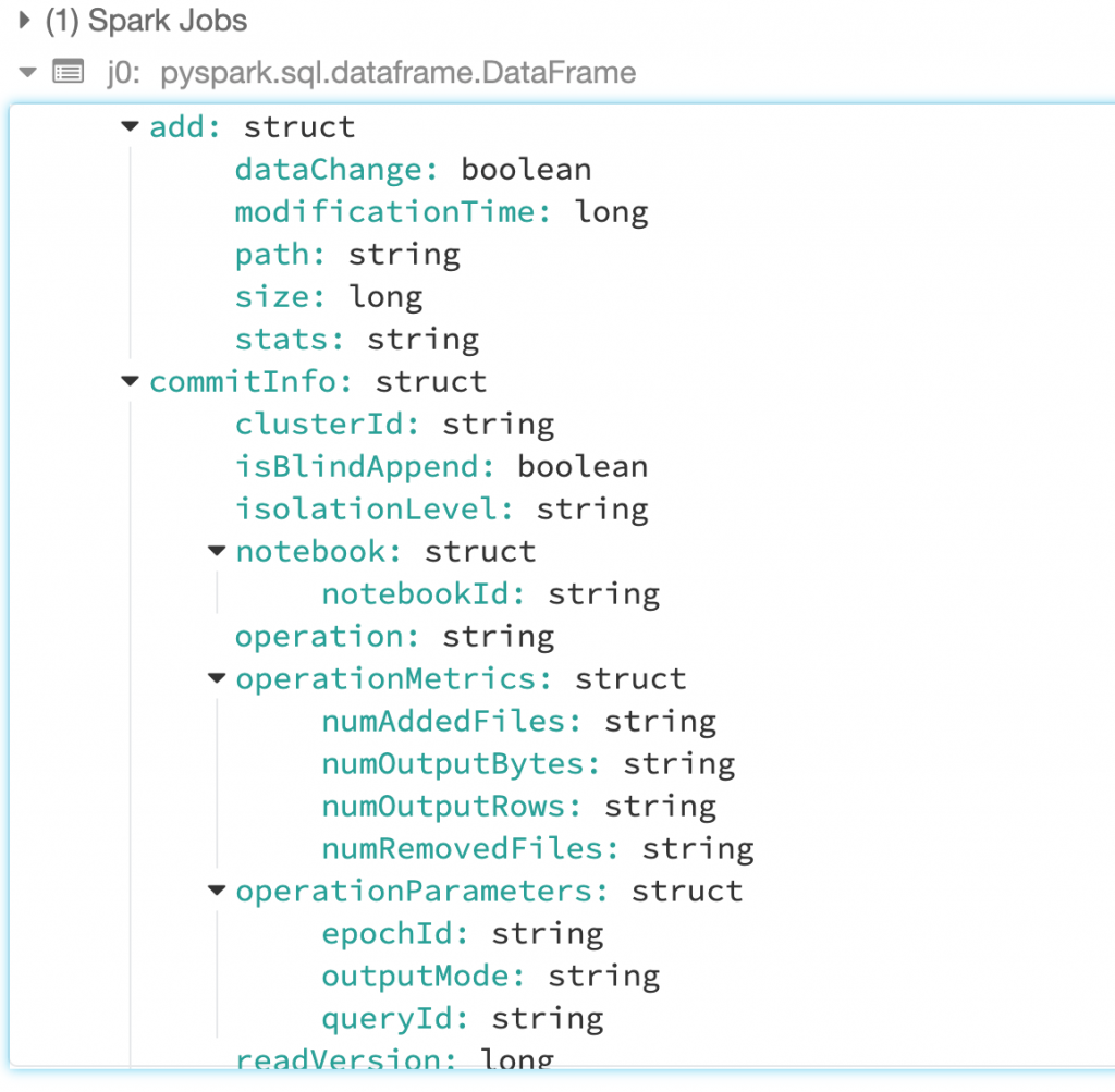 Reviewing the transaction log structure