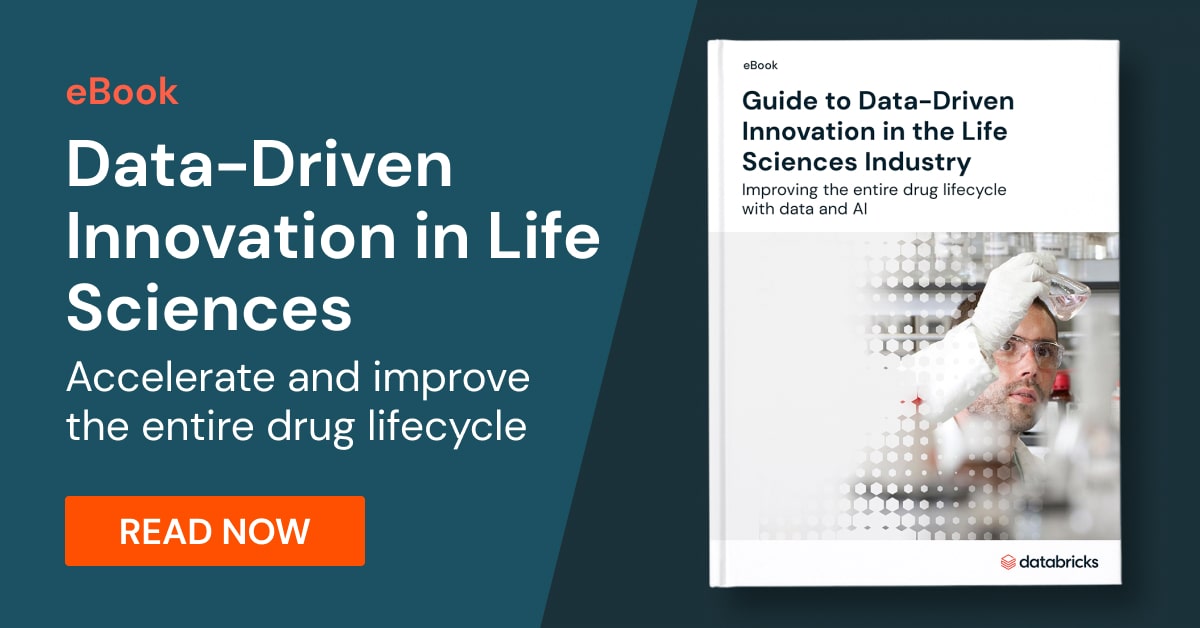 Data-Driven Innovation in Life Sciences