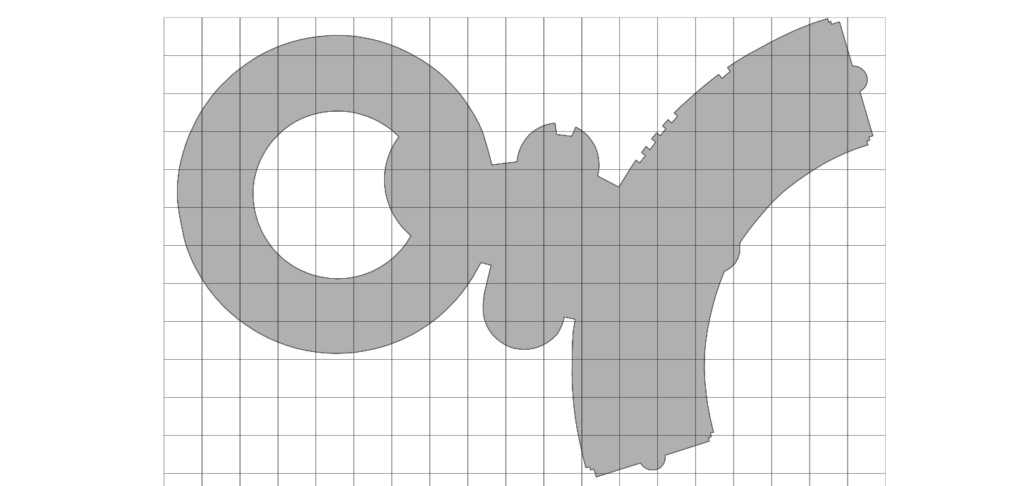 Bounding box representation of a polygon via British National GridBNG